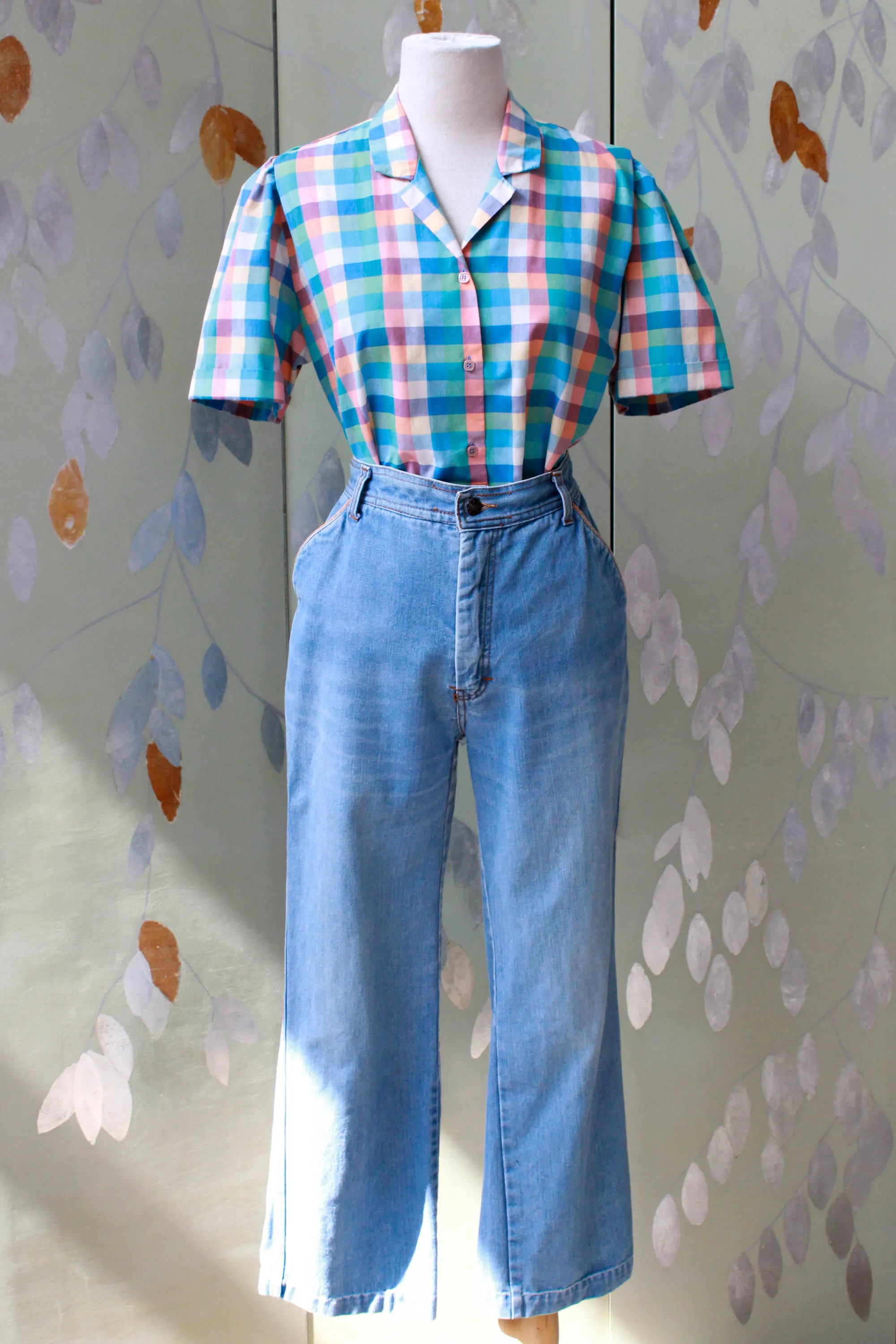 1970s Blue Jeans by K-Mart, 30" Waist