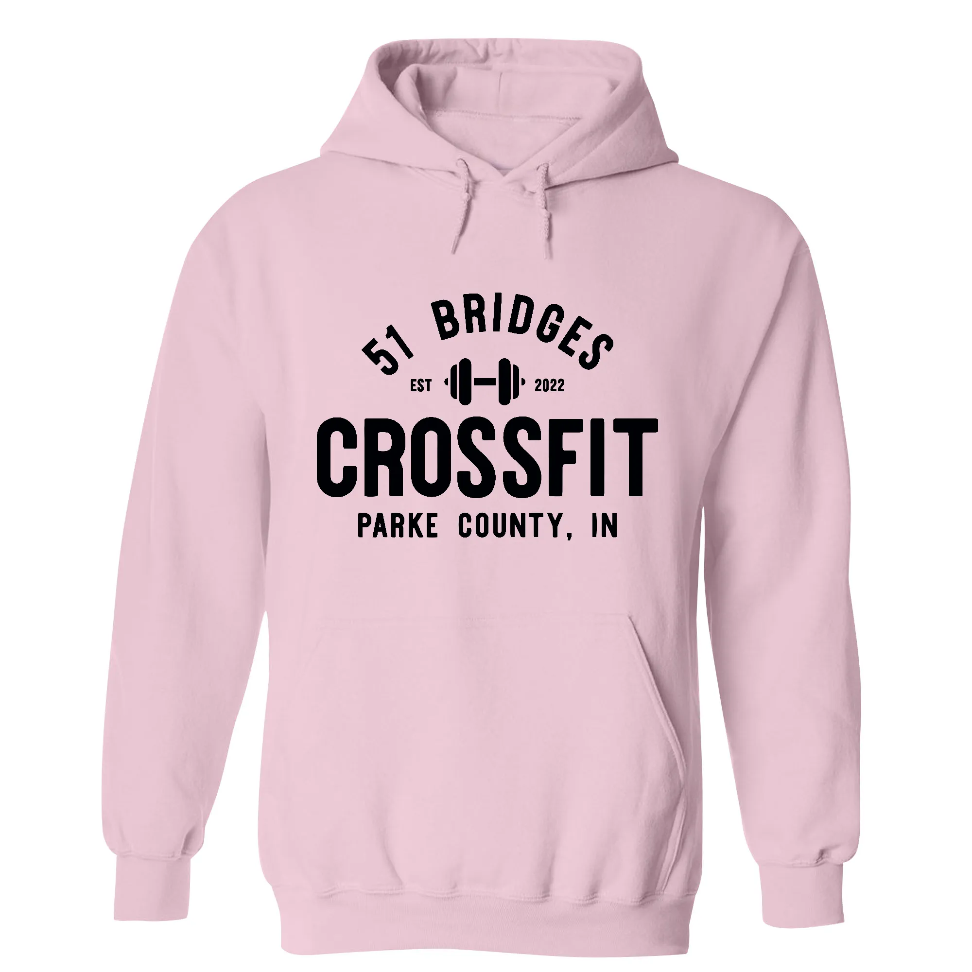 51 Bridges CrossFit Stacked Mens - Hoodie