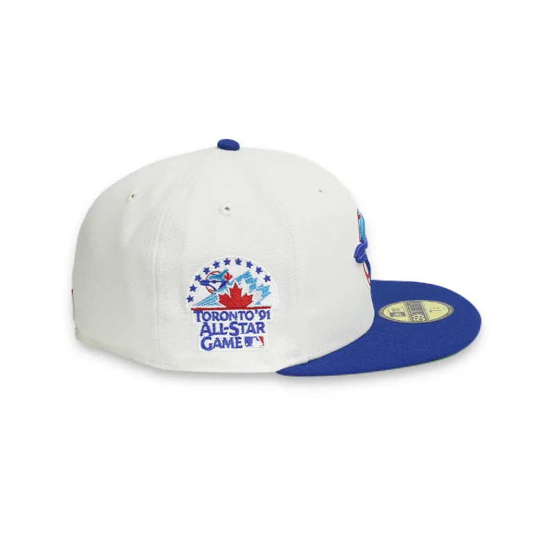 [70665609] Toronto Blue Jays '91 ASG White 59FIFTY Men's Fitted Hat