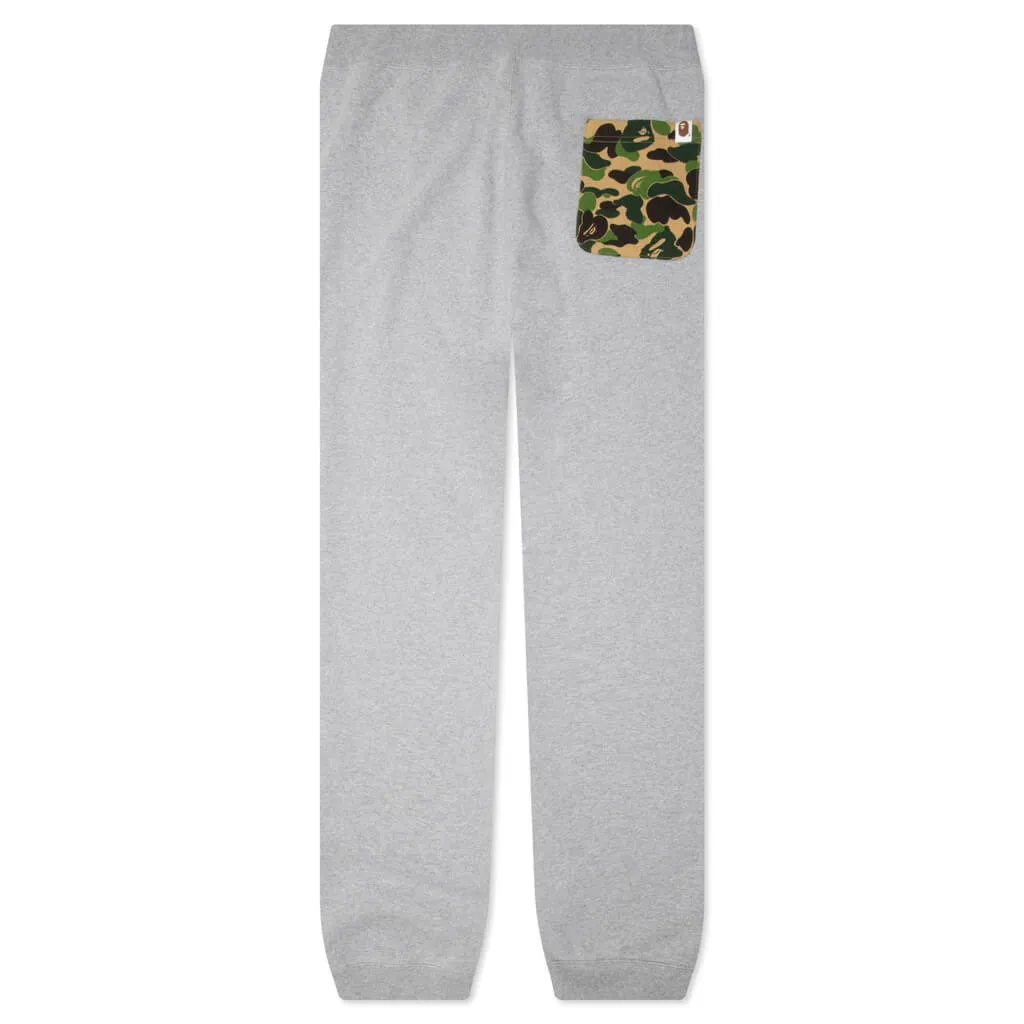 ABC Camo Shark Sweat Pants - Gray