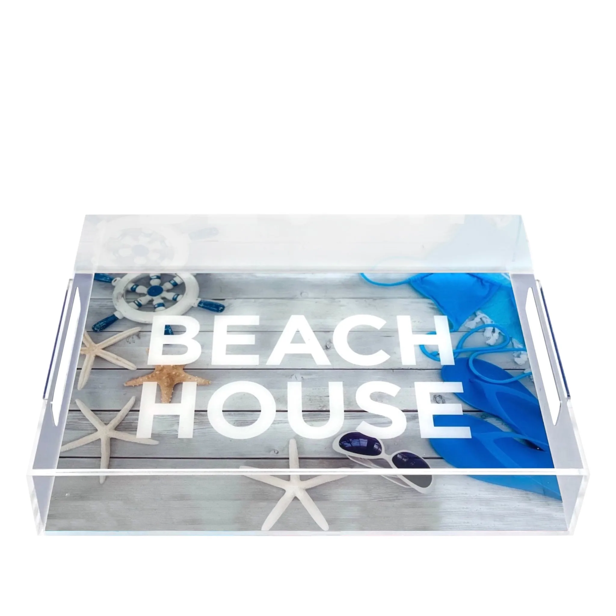 Acrylic Tray Beach House