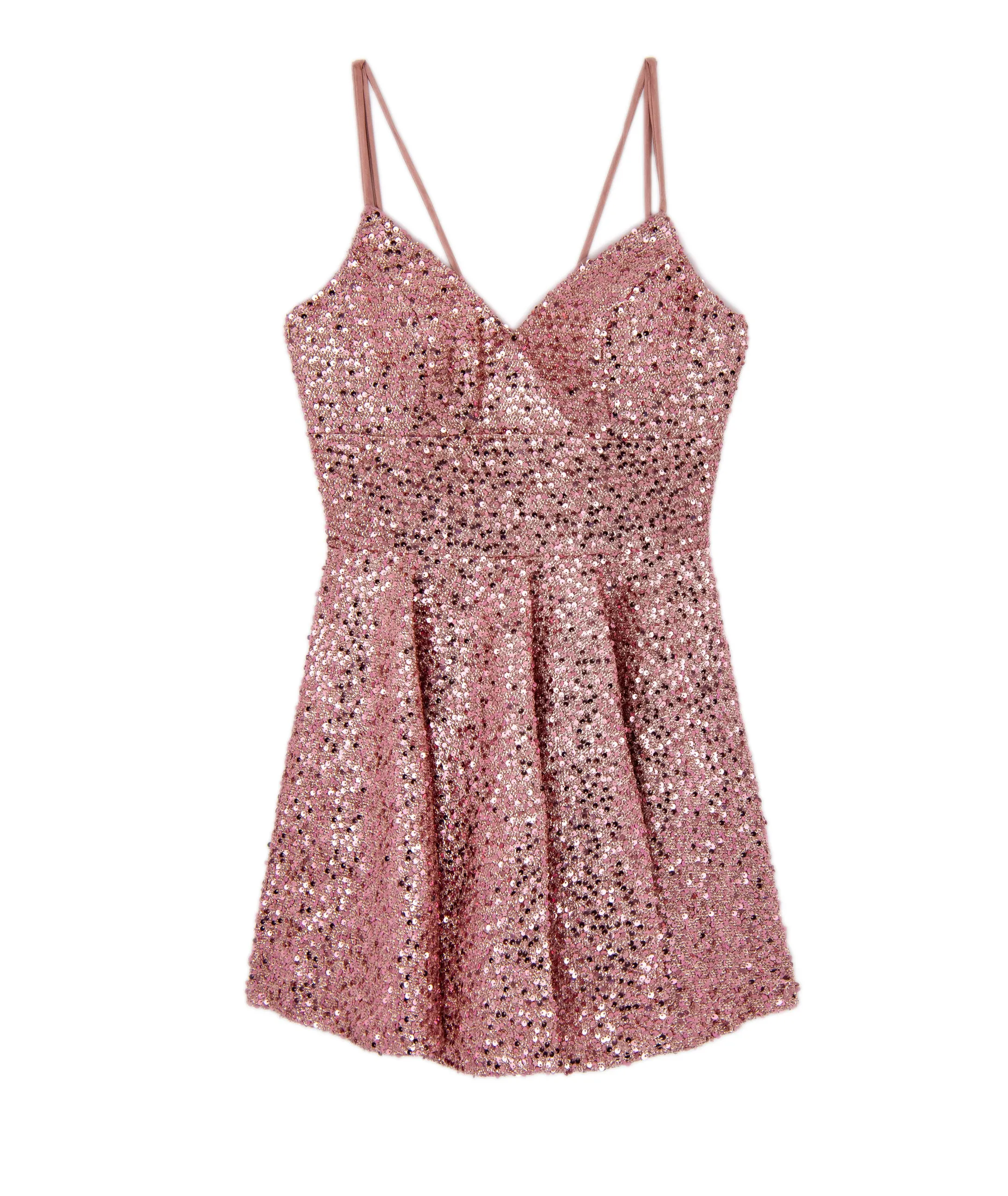 Alyce Women Pink Sequin Mariana Dress