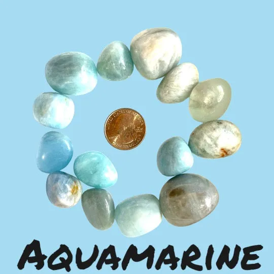 Aquamarine Tumbles