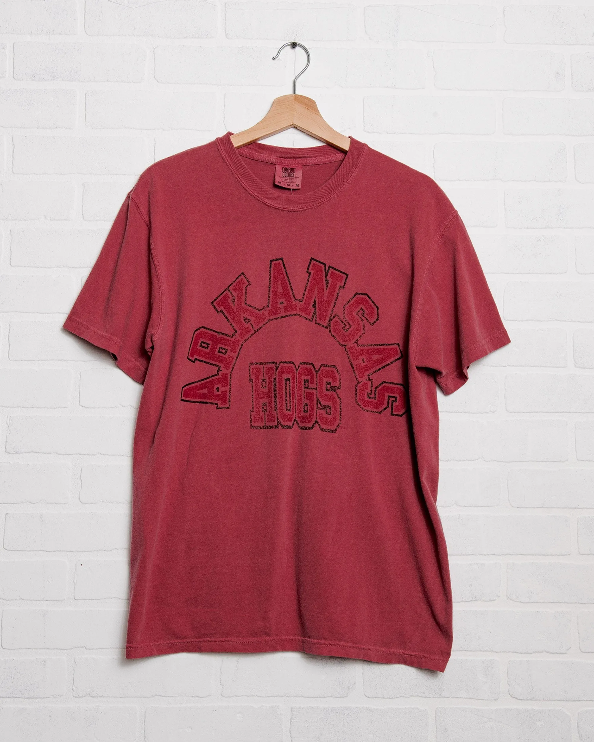 Arkansas Razorbacks Mega Arch Cardinal Tee