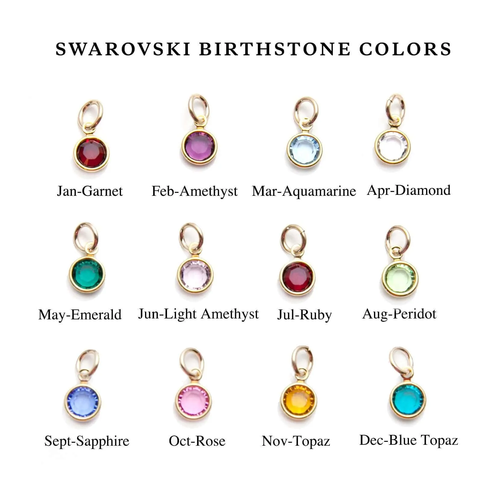 BABY'S NAME - BIRTHSTONE BRACELET