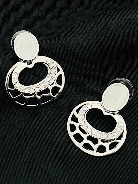 Beautiful Oxidized Stoned Earrings For Women