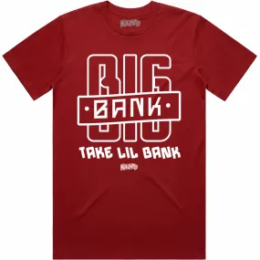 BIG BANK : Cardinal Sneaker Tees Shirt