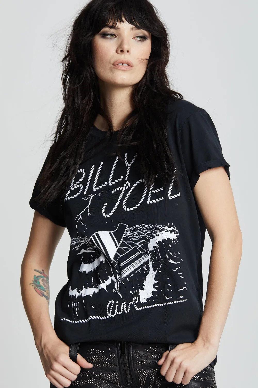 Billy Joel Live Vintage Tee by Recycled Karma Brands