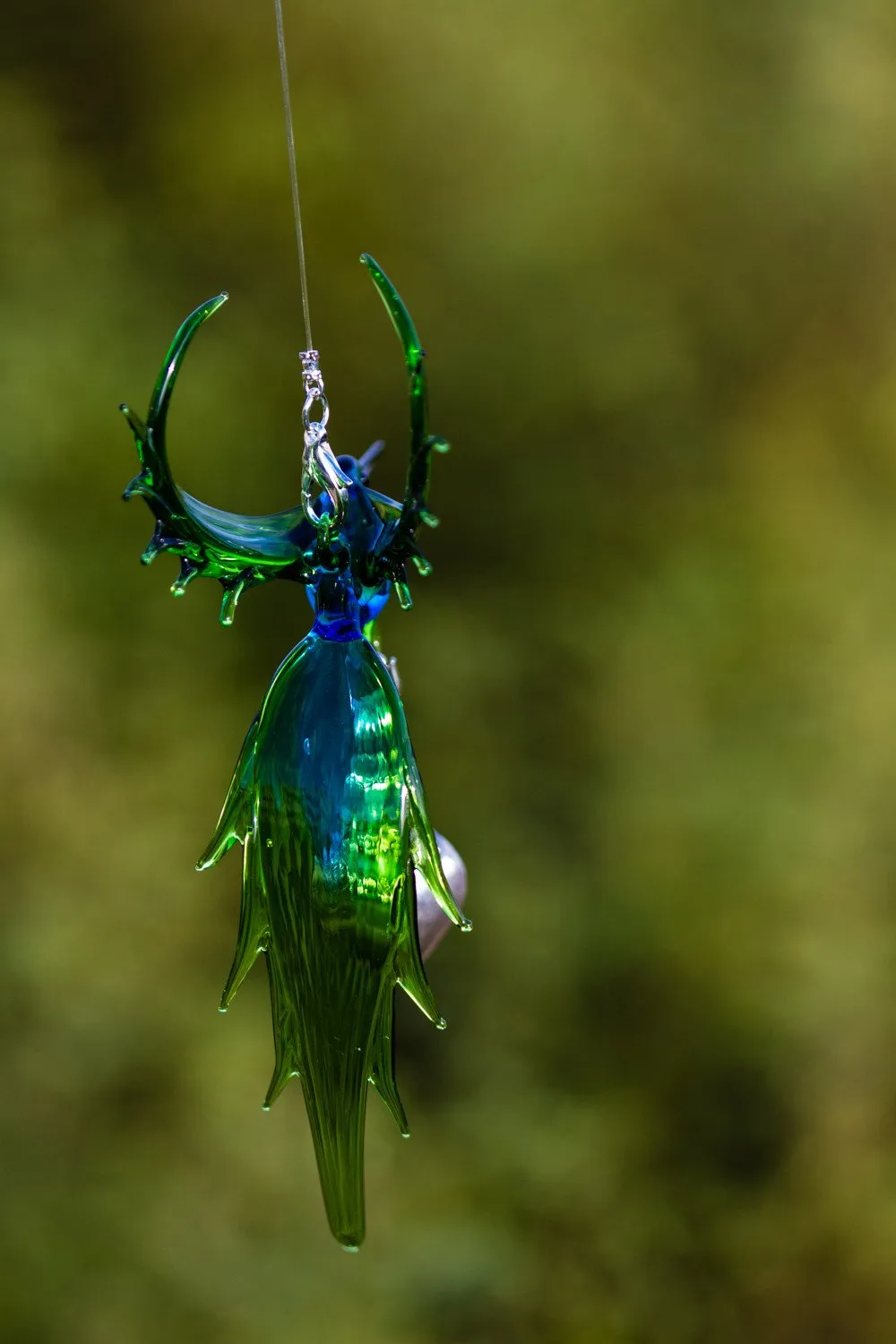 Bird of Paradise with Silver Keepsake for Ashes