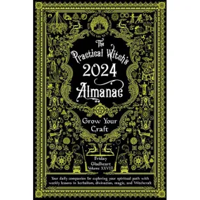 Book - The Practical Witch's Almanac 2024 -Grow Your Craft