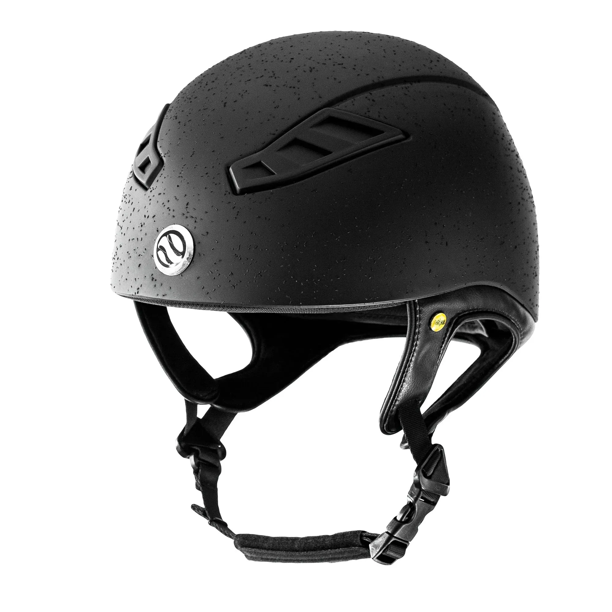 BOT TRAUMA VOID LYNX EVENTING FIELD COMPETITION HELMET W/ADJUSTABLE TIE- BLACK