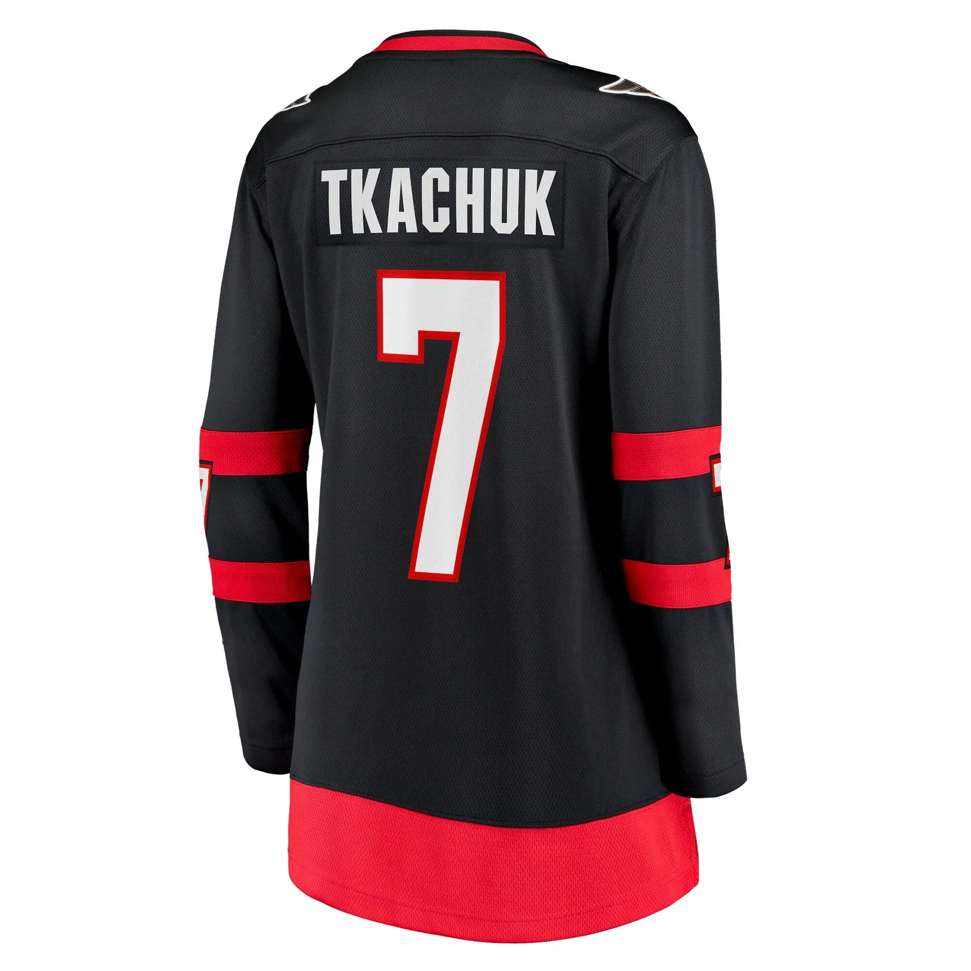 Brady Tkachuk Ottawa Senators Fanatics Branded Women's Home 2020/21 Premier Breakaway Player Jersey - Black