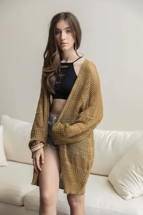 Cardigan Knit - Bronze