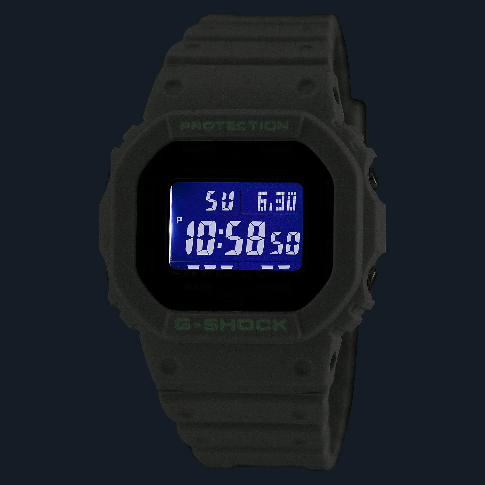 CASIO G-SHOCK DWB5600SF-7 Bluetooth SciFi World White Black Digital Watch