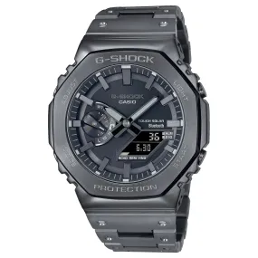 Casio G-Shock Full Metal Dark Grey Steel Solar Bluetooth 2100 CasiOak GMB2100BD-1A