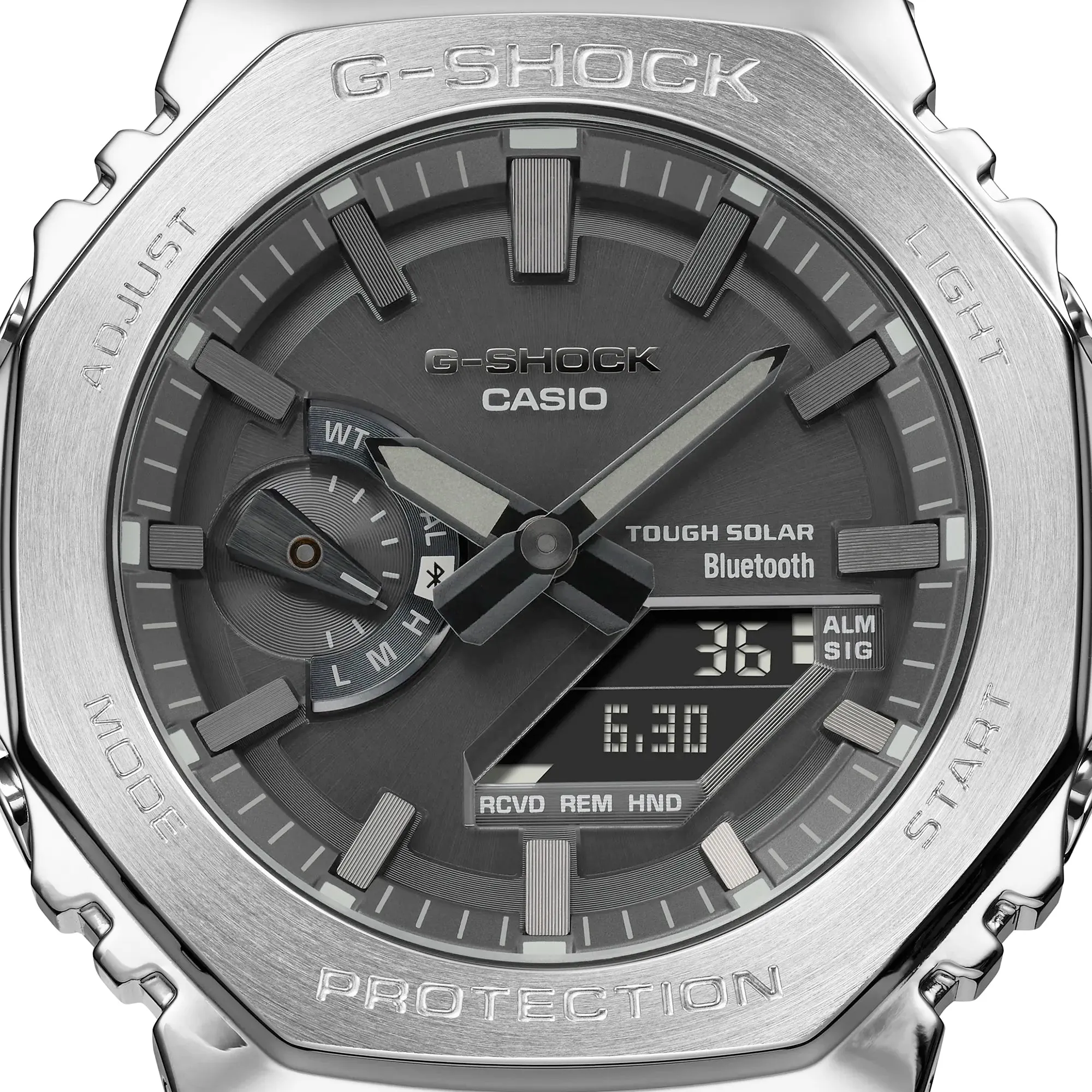 Casio G-Shock Full Metal Steel Solar Bluetooth 2100 CasiOak GMB2100D-1A