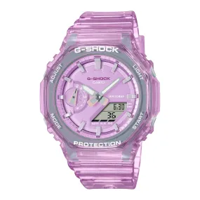 Casio G-Shock GMA-S2100 “Mini CasiOak” Pink Skeleton Metallic Watch GMAS2100SK-4A