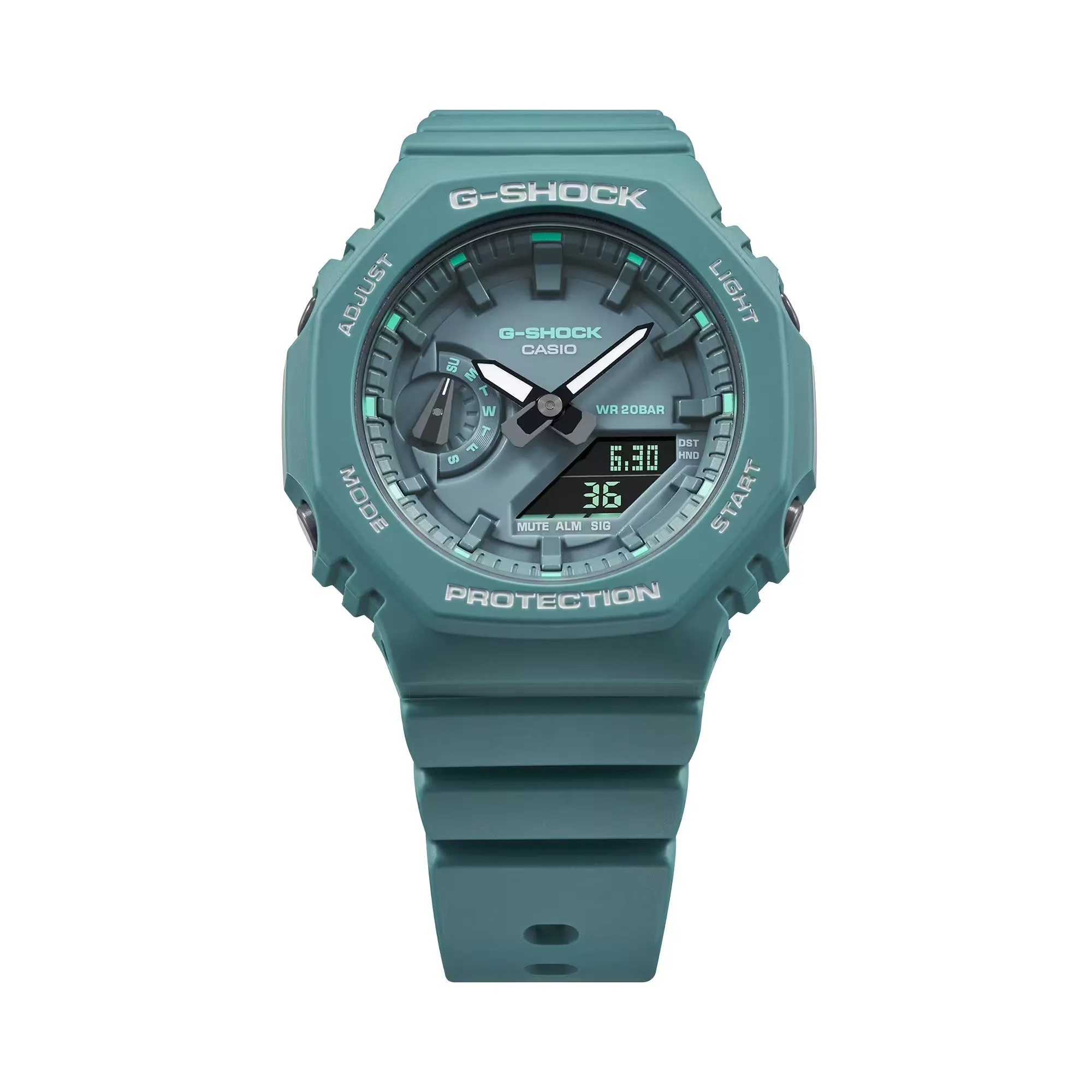 Casio G-Shock GMA-S2100 “Mini CasiOak” Teal Green Watch GMAS2100GA-3A