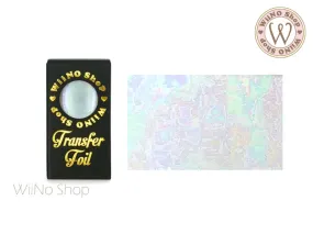 Clear Holographic Pattern Nail Transfer Foil (CH-15)