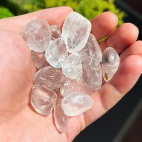 Clear Quartz Tumbles