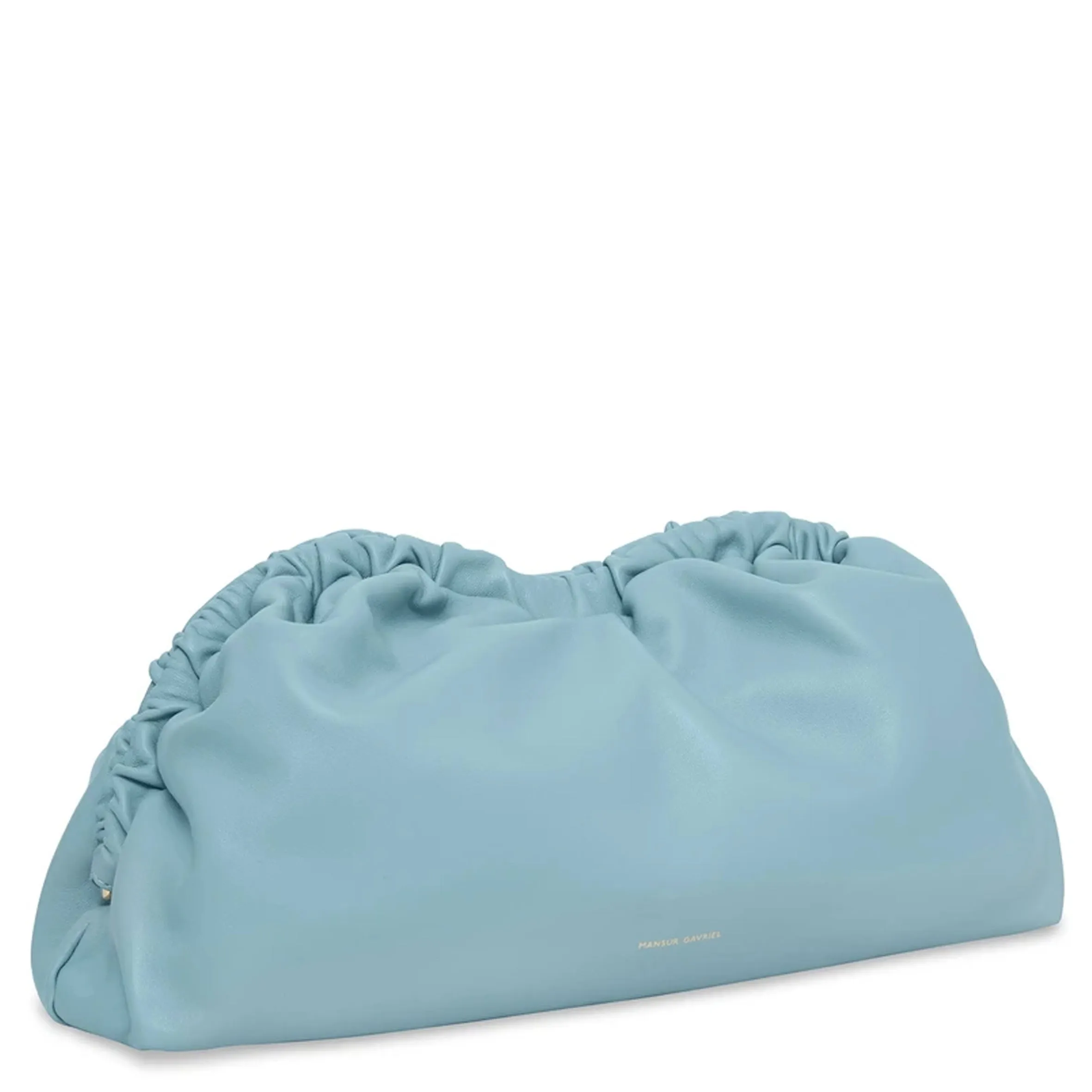 Cloud Clutch Lambskin, Degus Blue