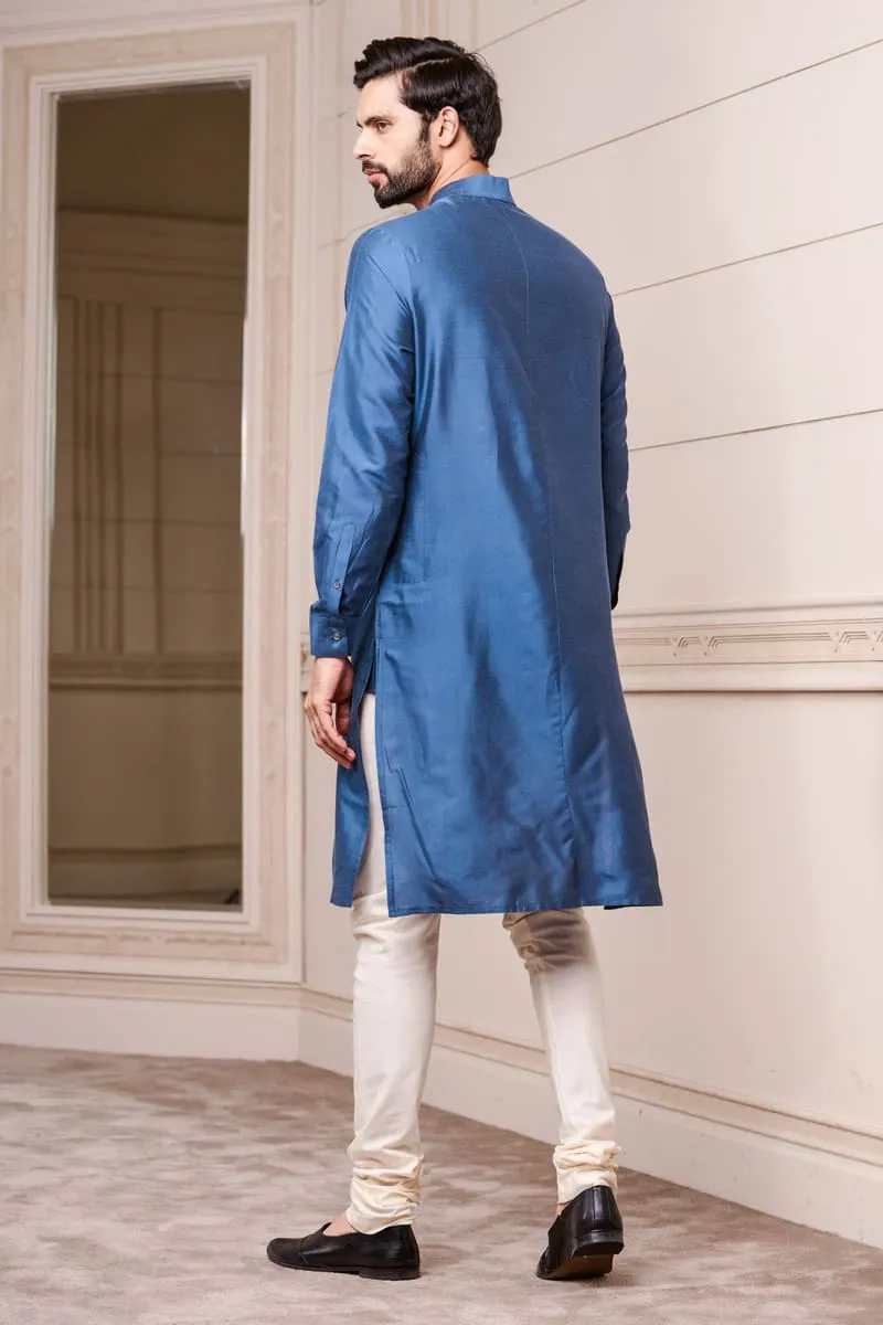 Cobalt Blue Single Kurta