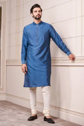 Cobalt Blue Single Kurta