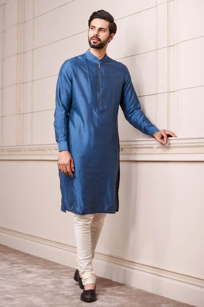 Cobalt Blue Single Kurta