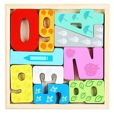 Colorful 3D Puzzle Wooden Toys High Quality Tangram Math Toys Jigsaw Game Children Preschool Imagination Educational Toy