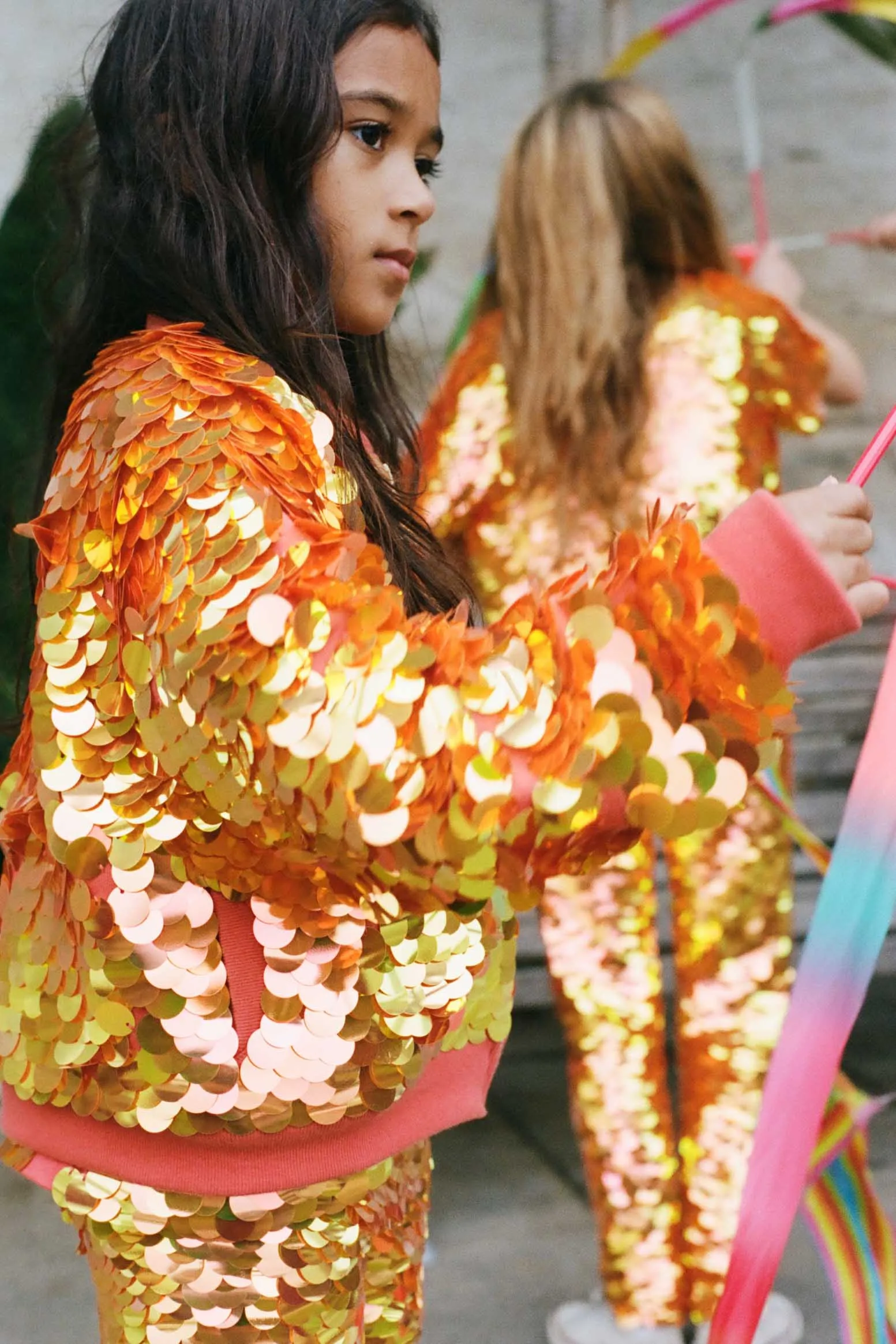 COSMO SEQUIN BOMBER - FOX