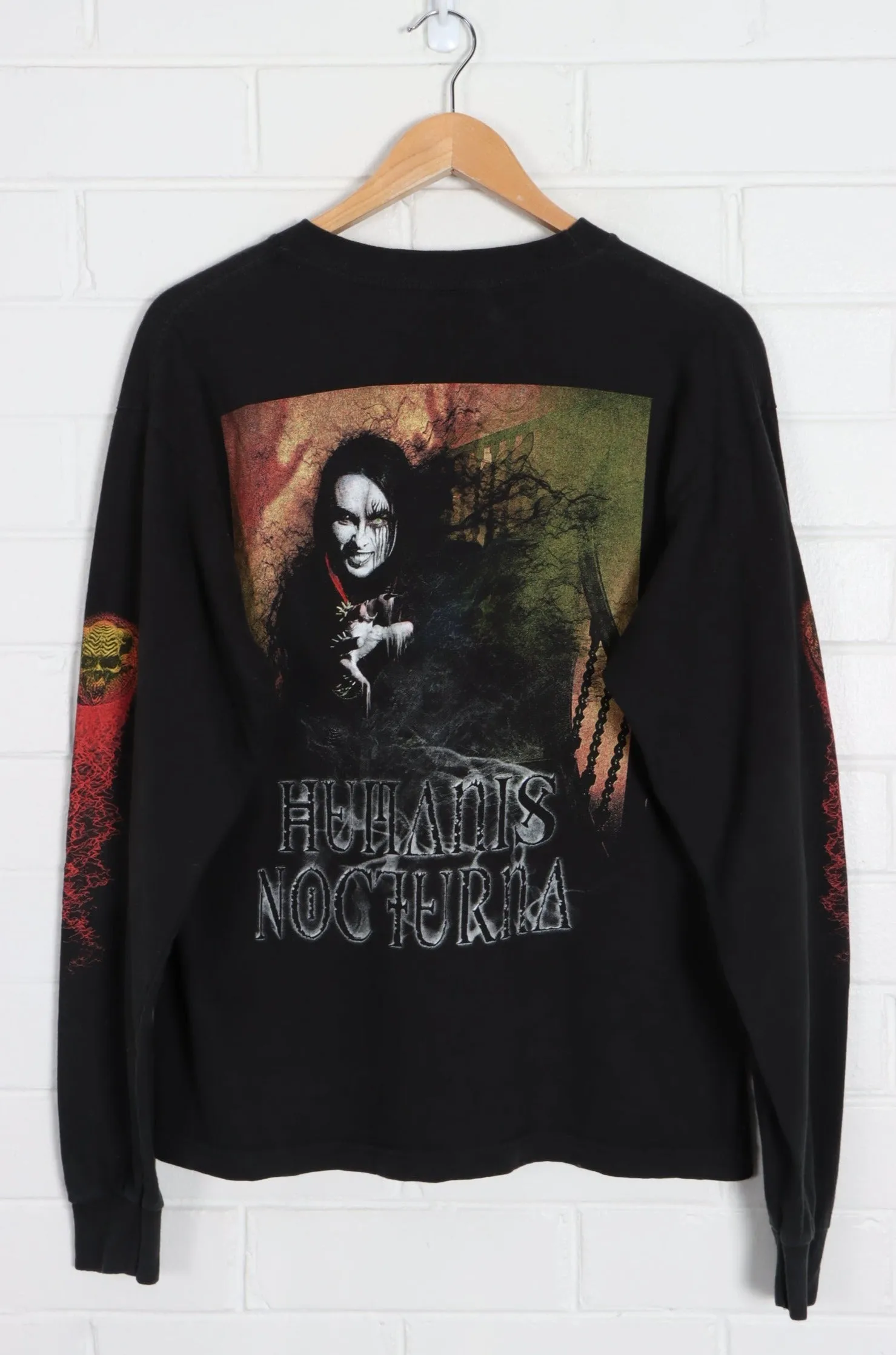 Cradle of Filth 'Humanis Nocturna' All Over Long Sleeve T-Shirt (L)