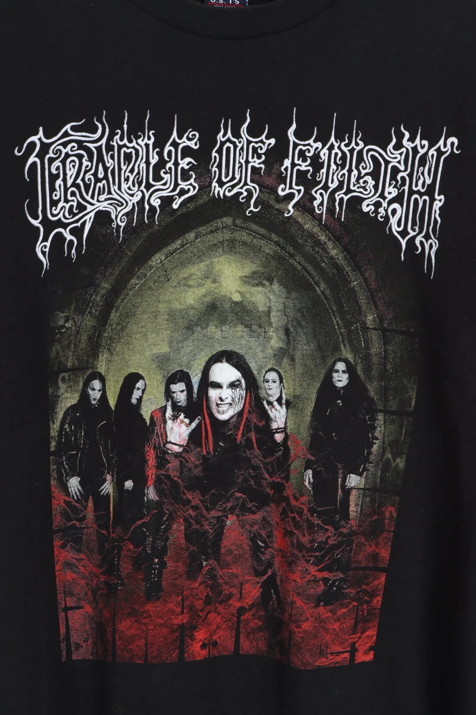 Cradle of Filth 'Humanis Nocturna' All Over Long Sleeve T-Shirt (L)