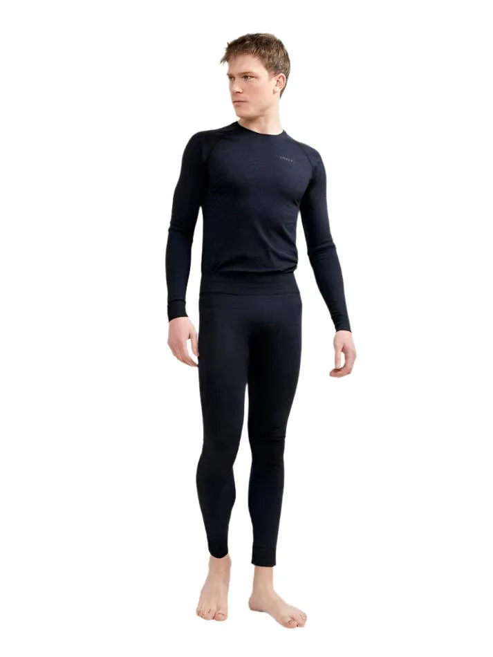 Craft Men's Core Dry Active Comfort LS Tee Black SS24