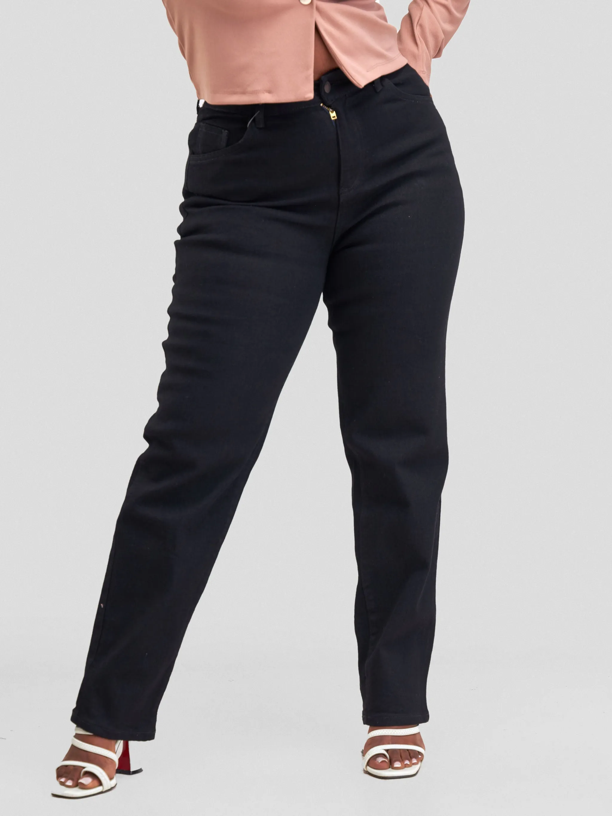 Denim Haven Mom Jeans - Black