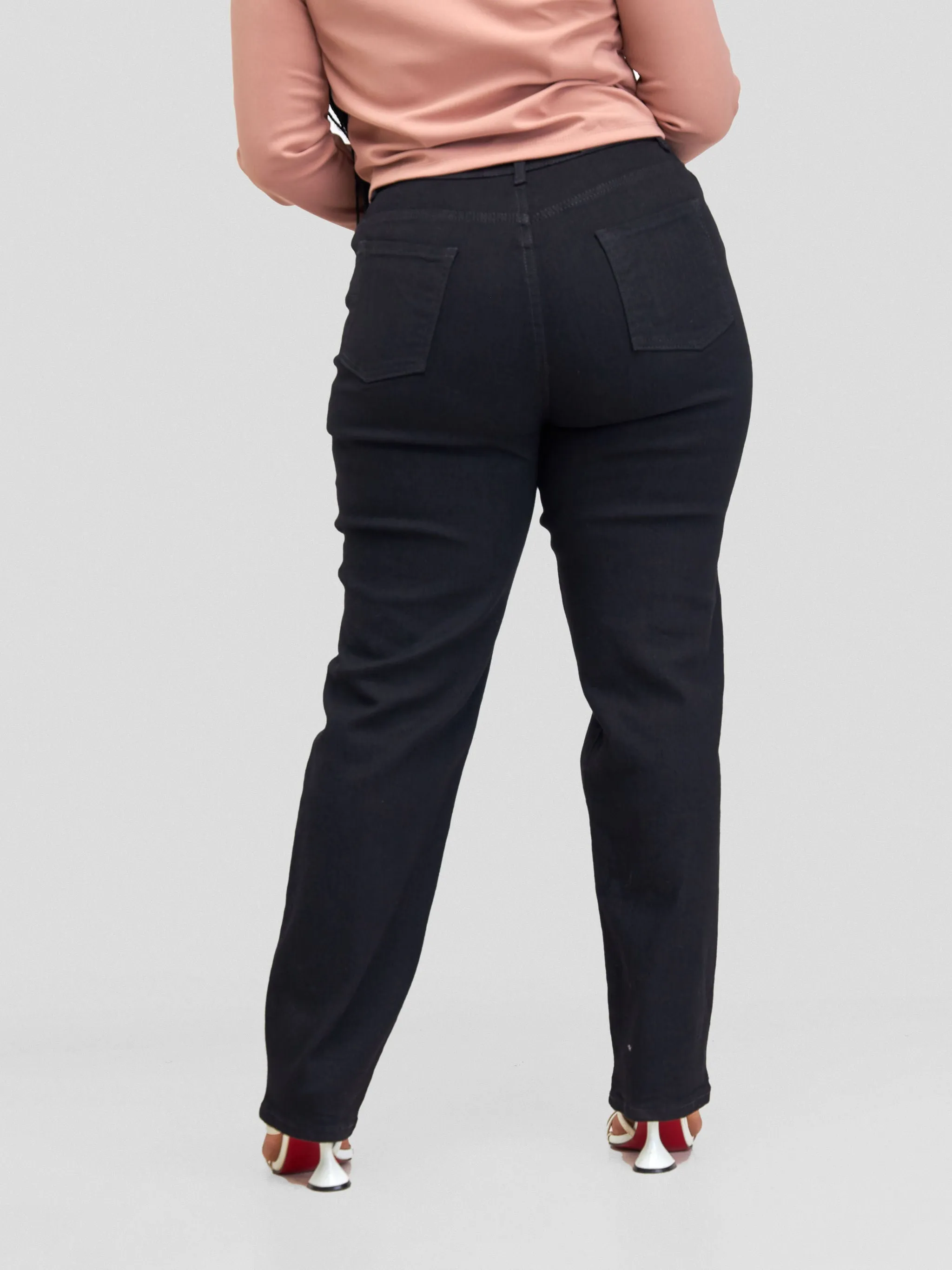 Denim Haven Mom Jeans - Black