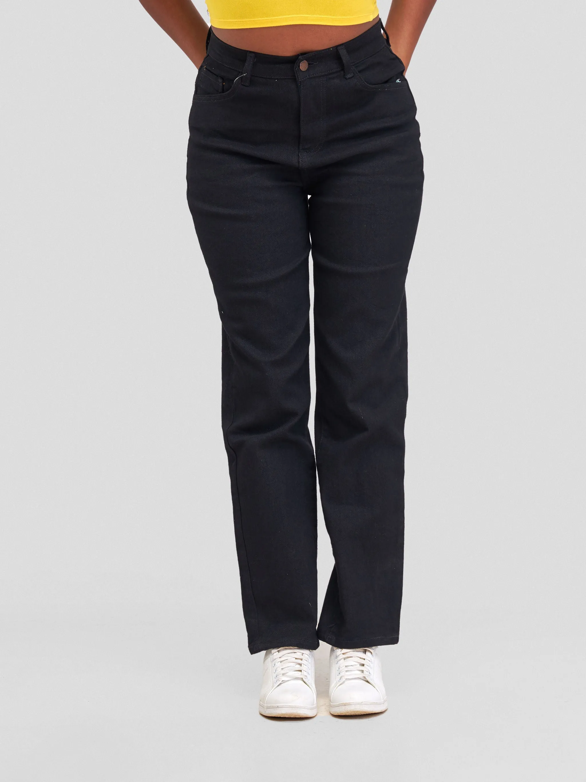 Denim Haven Mom Jeans - Black