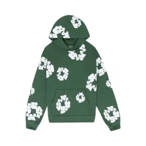 Denim Tears Cotton Wreath Green Hoodie