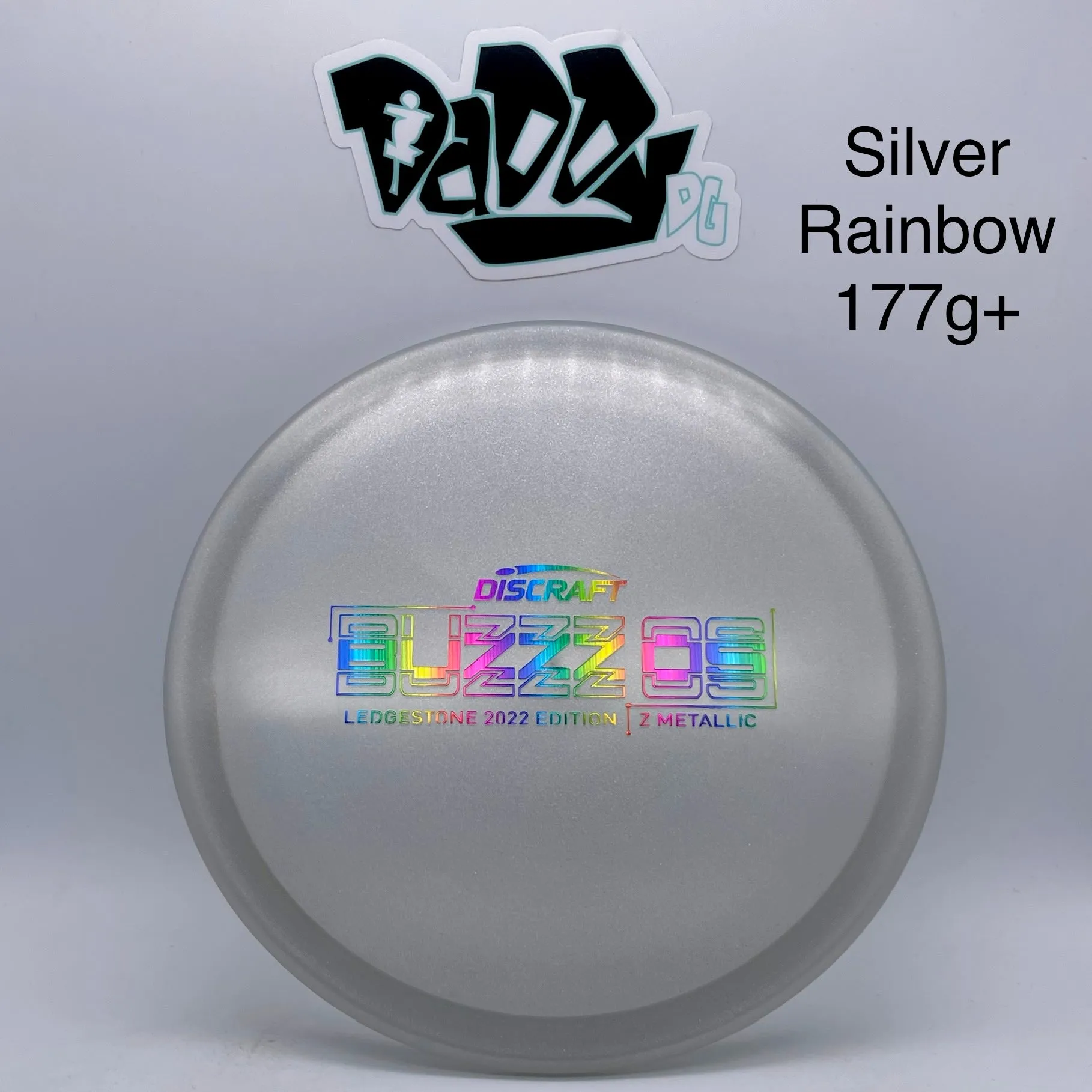 Discraft Z Metallic Buzzz OS 2022 Ledgestone Stamped Distance Midrange