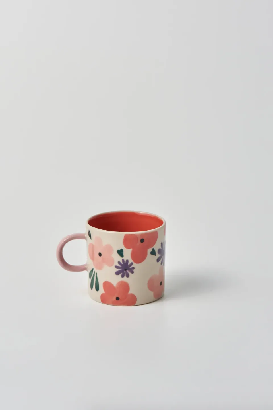 Ditsy Espresso, Pink