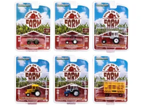 Down on the Farm Series Set of 6 pieces Release 7 1/64 Diecast Models by Greenlight