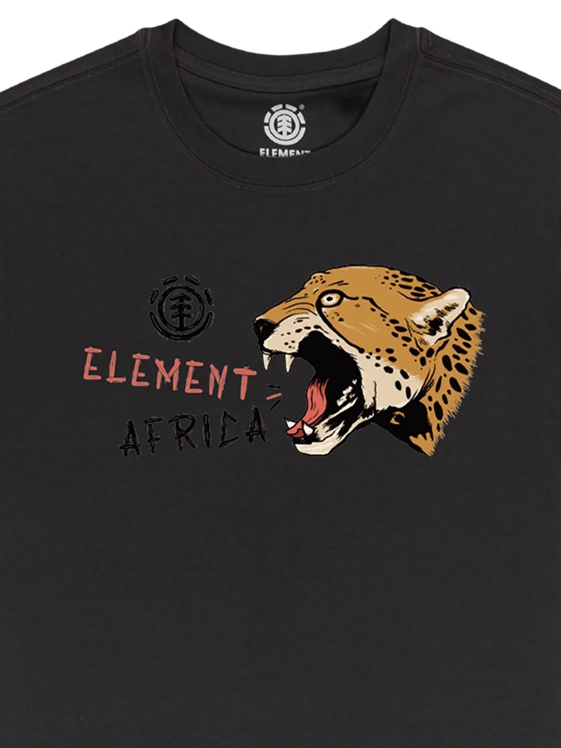 Element Men's Mjita Africa T-Shirt Charcoal