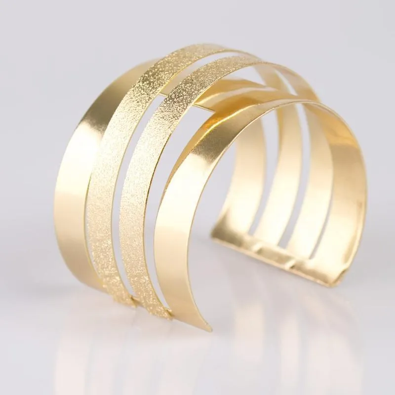 Enchantress Gold Cuff Bracelet