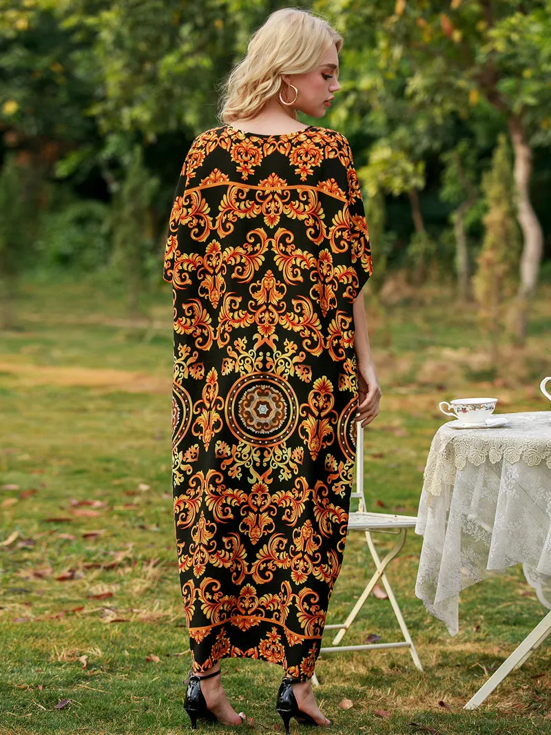 Fear Of Losing You Kaftan Dress