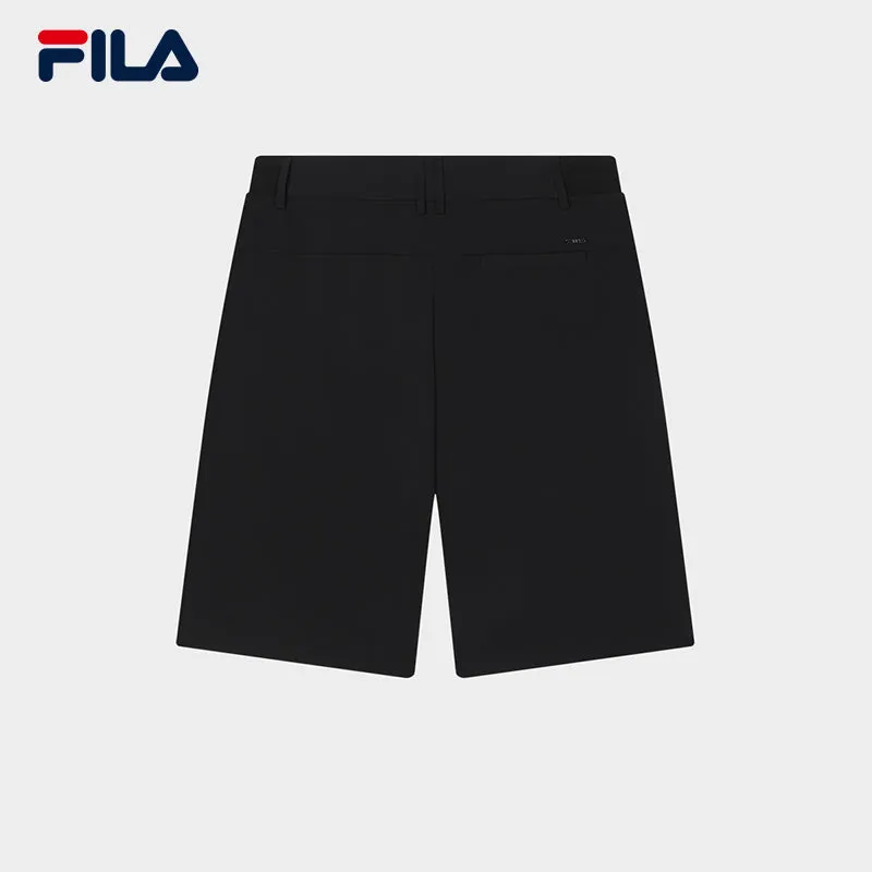 FILA CORE LIFESTYLE BLUE Men Woven Shorts (Black)