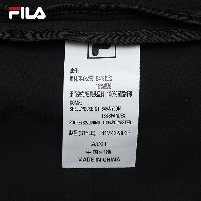 FILA CORE LIFESTYLE BLUE Men Woven Shorts (Black)