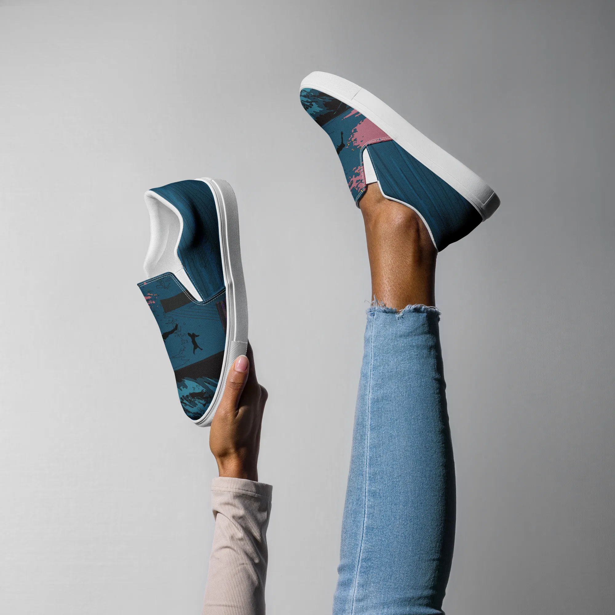 FjordZen slip-on canvas sko