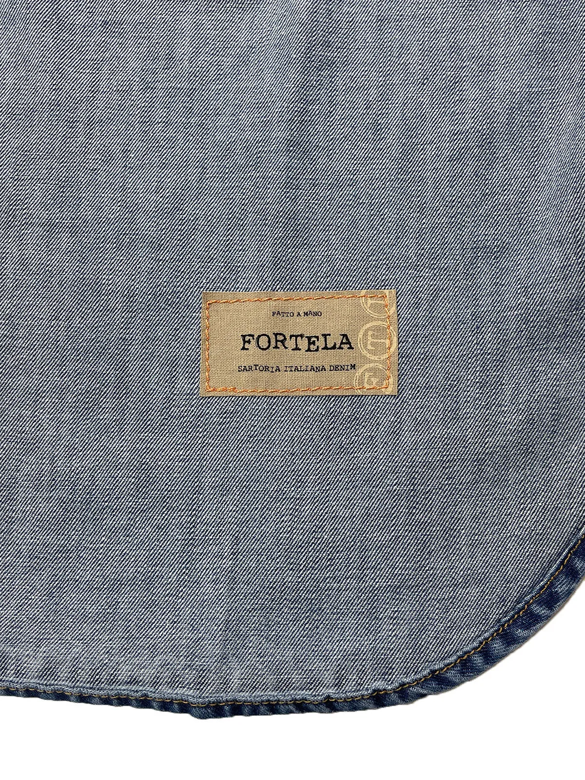 Fortela Medium Wash Denim Texan Shirt