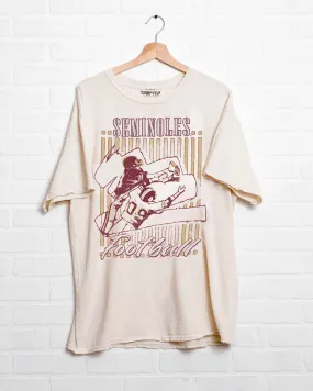 FSU Seminoles Beach Shade Off White Thrifted Tee