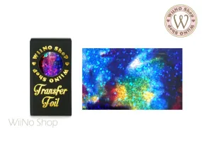 Galaxy Holographic Dots Nail Transfer Foil (MO-10)