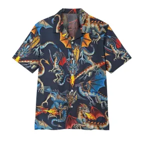 Gearhuman 3D Dragon Hawaii Shirt